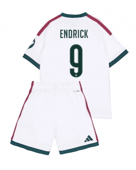 Real Madrid Endrick #9 Maglia Gara Casa Repliche 2026-27 Bambino Maniche Corte